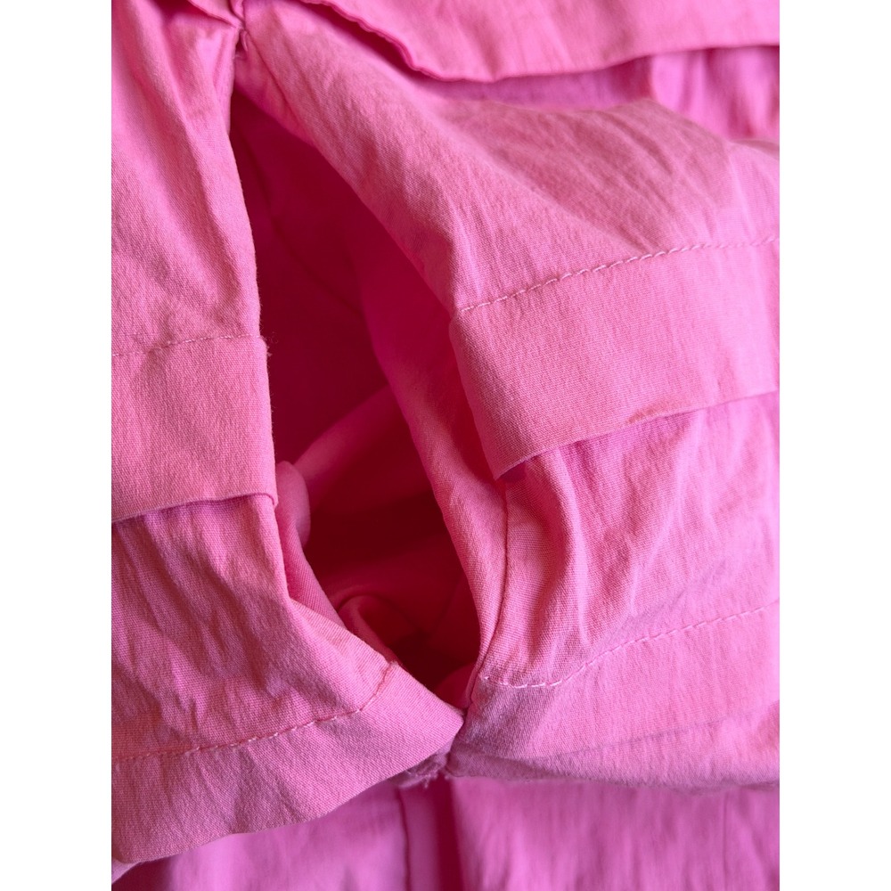 Tuckernuck x Pomander Place | Chelsea Pintuck Dress M Pink Mini Y22657T - Picture 12 of 12